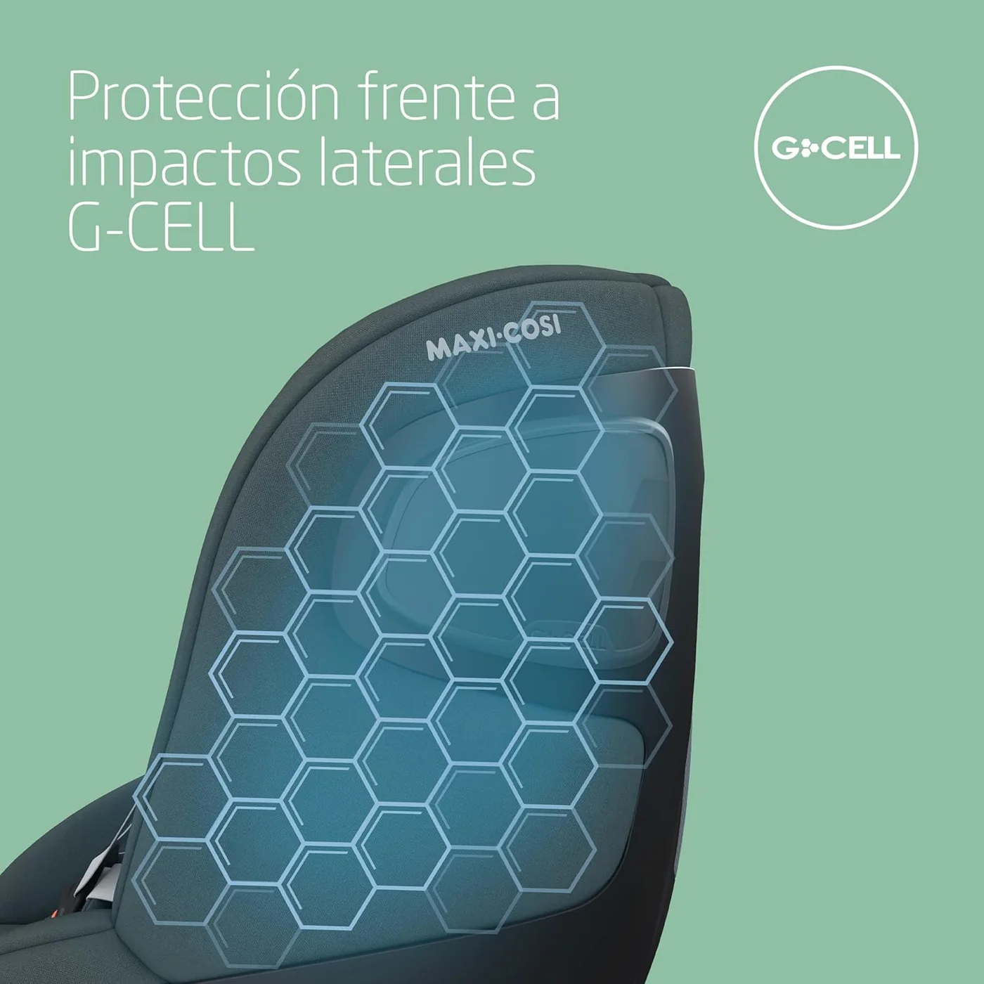Protección lateral G-CELL de la Maxi-Cosi Pearl 360